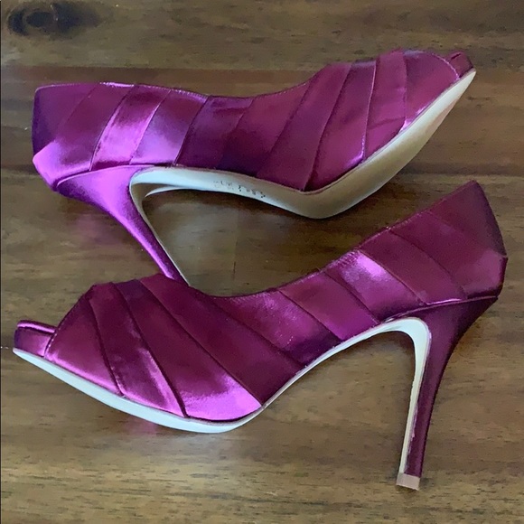New pink paradox London leather heels 38.5/8 - Picture 6 of 7